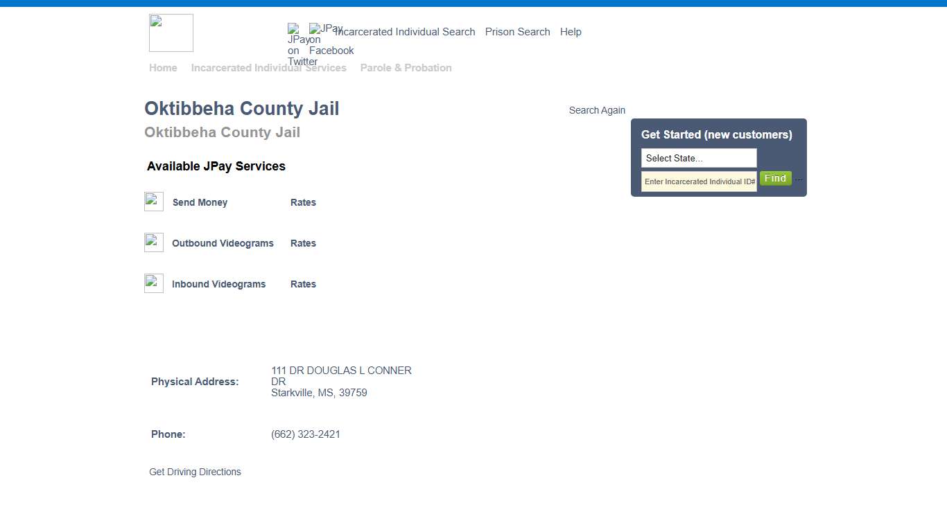 Oktibbeha County Jail