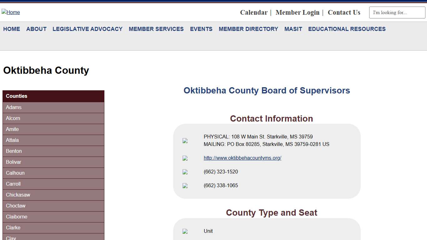 County View Mississippi Association of Supervisors